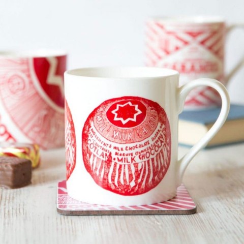 Tunnock's Teacake wrapper ceramic Mug Tunnock's Teacake wrapper ceramic Mug
